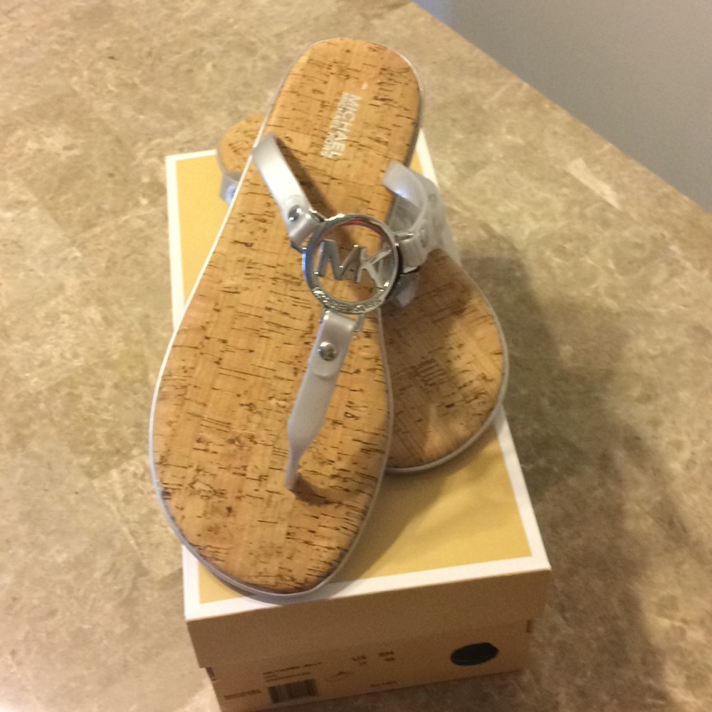 MK jelly sandals